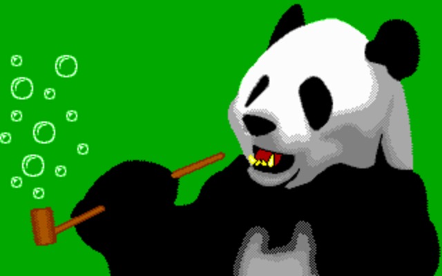 Bubbling Panda by Britelite / Dekadence