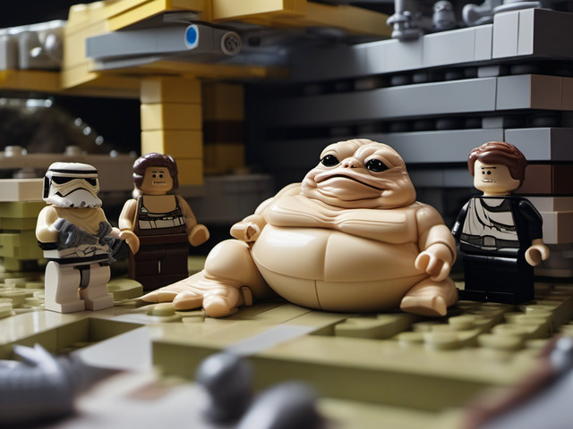 Jabba says: "Trooper, remove that breastplate!" by tArzAn / tAAt 2022-2023